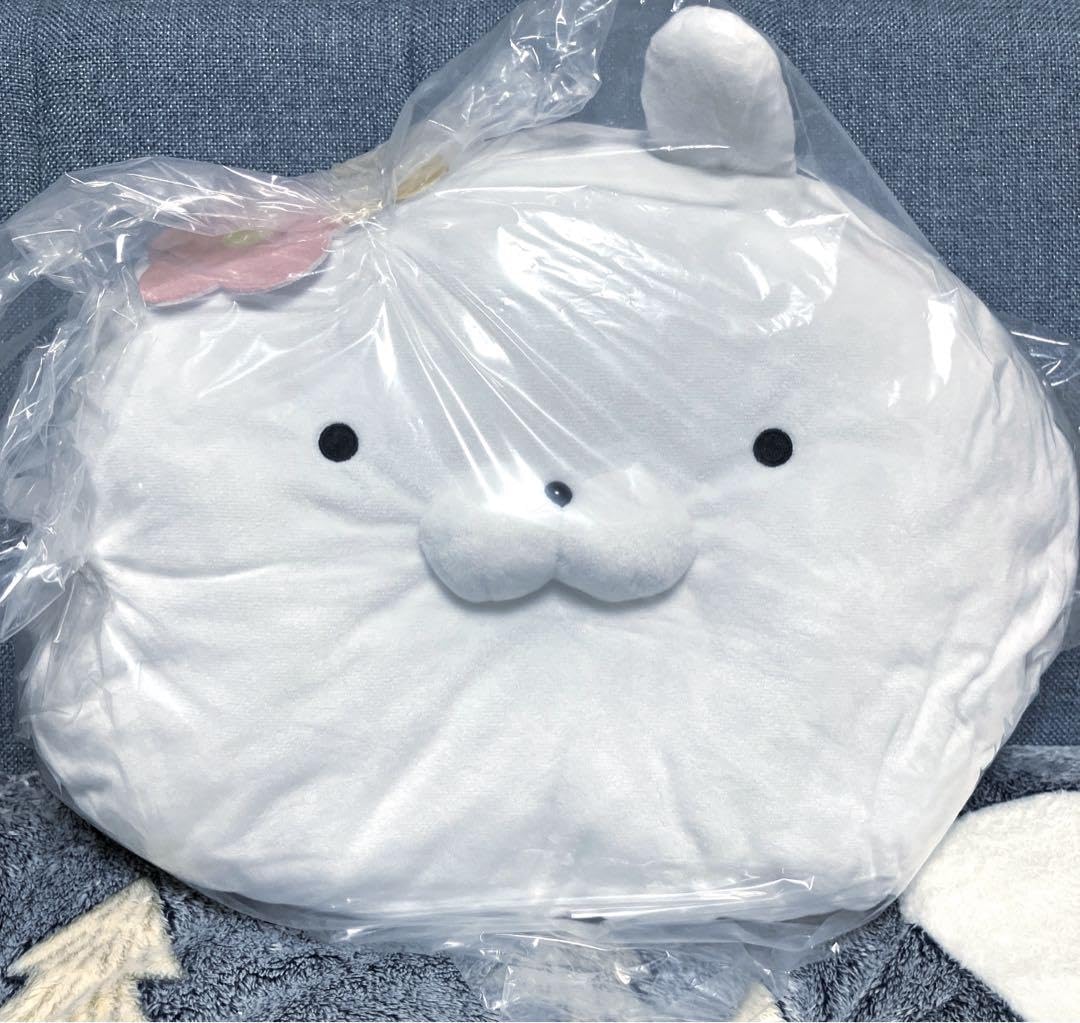 新品　うさまる　めちゃもふぐっと　リバーシブルぬいぐるみクッション うさまる めちゃもふぐっと リバーシブルぬいぐるみクッション